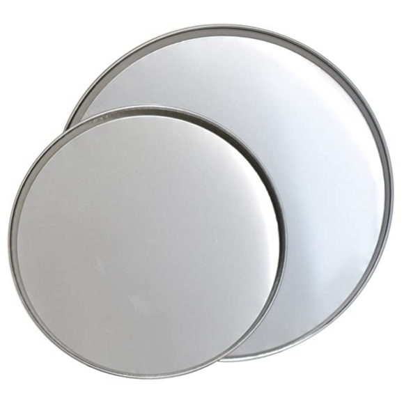 Range Kleen Stovetop Burner Covers Silver  Set of 4 - Picture 2 of 4